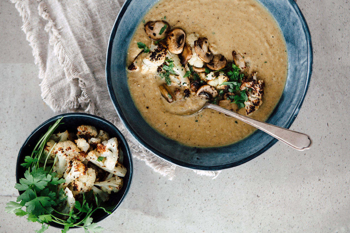 ROASTED CAULIFLOWER GOODNESS SOUP