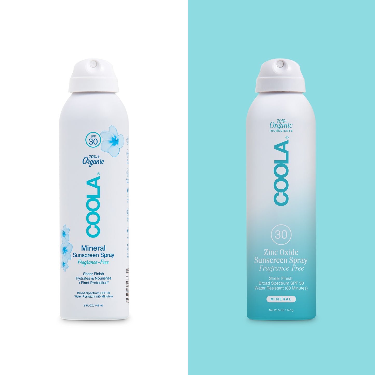 Coola Zinc Oxide Sunscreen Spray SPF30