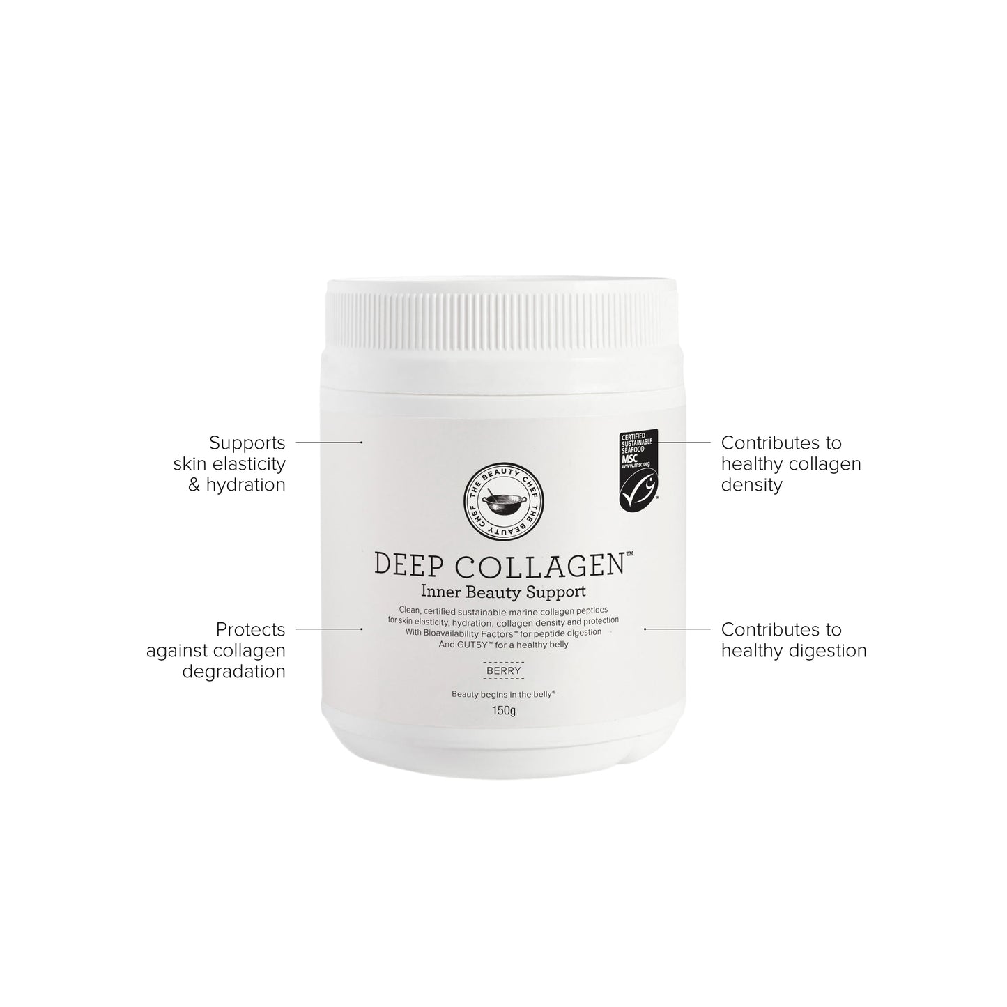 Beauty Chef DEEP MARINE COLLAGEN ™ Inner Beauty Support Berry