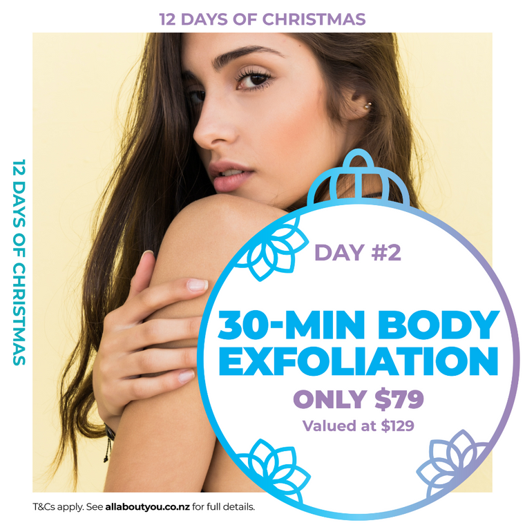 2nd Day of Christmas | 30-min Body Exfoliation