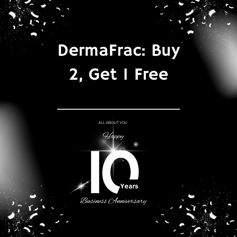 DermaFrac: Buy 2, Get 1 Free